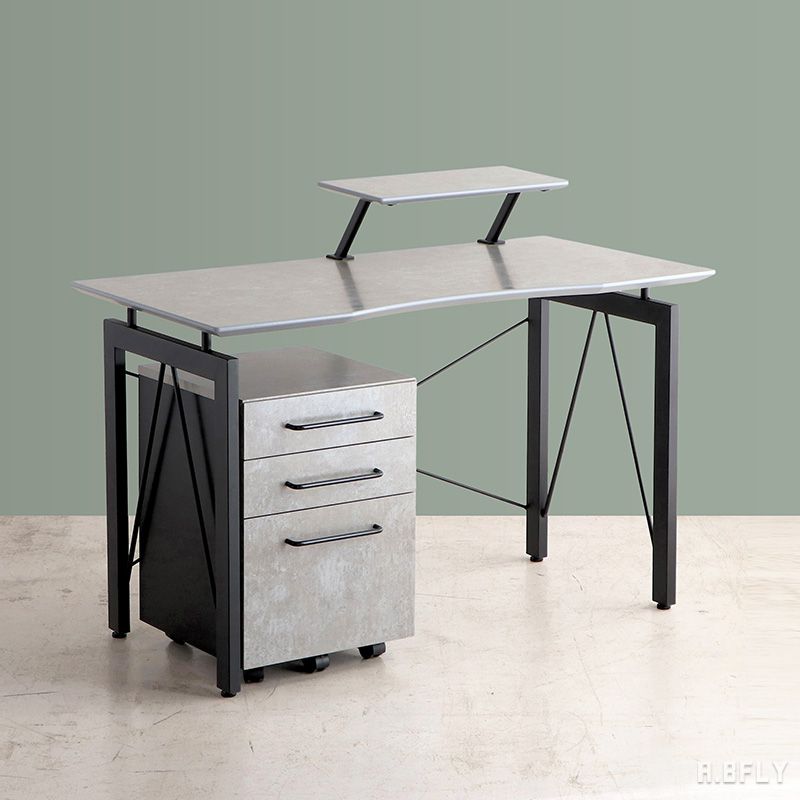 楽天市場】【2点セット】デスク ワゴン セット 幅120cm パソコンデスク