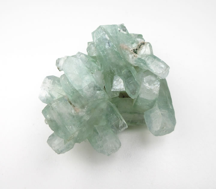 楽天市場】グリーンアポフィライト クラスター 虹あり 透明感のある