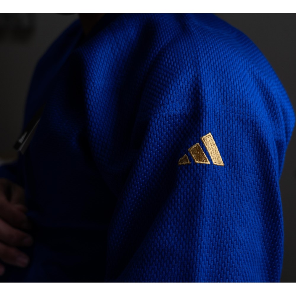 楽天市場】IJFB CHAMPION3 GOLD LOGO JAC 青柔道衣【上衣】 adidas