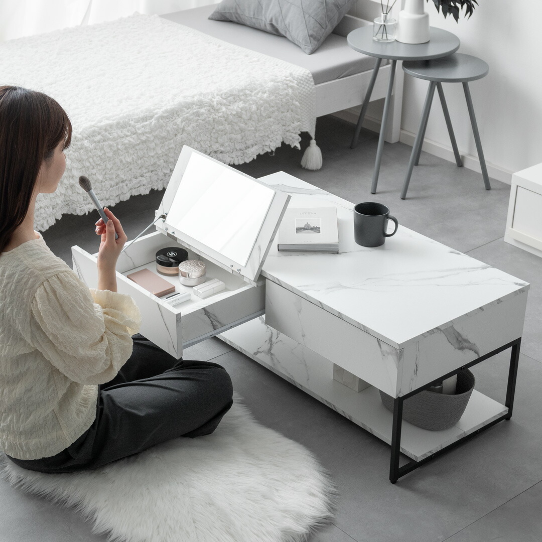 楽天市場】【2/25限定！3%OFFクーポン配布中】 ドレッサー テーブル