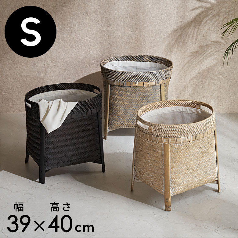 楽天市場】【メール便対応】内布のみ販売 ※フタ付き柳バスケットLL