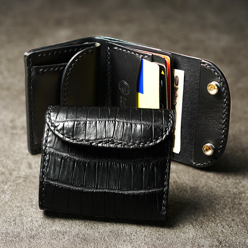 楽天市場】CPウォレット クロコダイルミニ財布/ミニウォレット