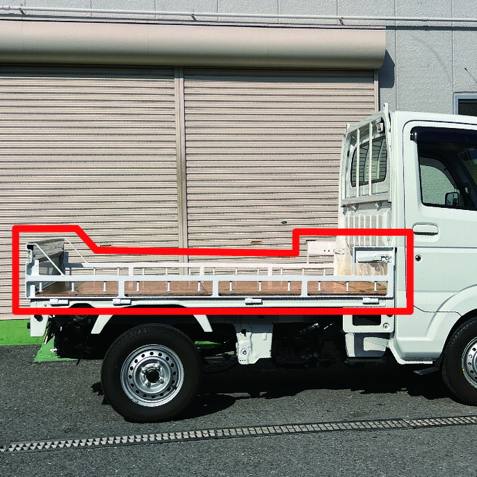 楽天市場】【 J-TRIP バイク搬送バー 軽トラ用 】 バイク運搬 穴あけ