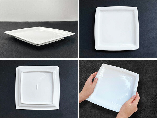 楽天市場】食器 四角皿 21cm おしゃれ アウトレット 皿 スクエア