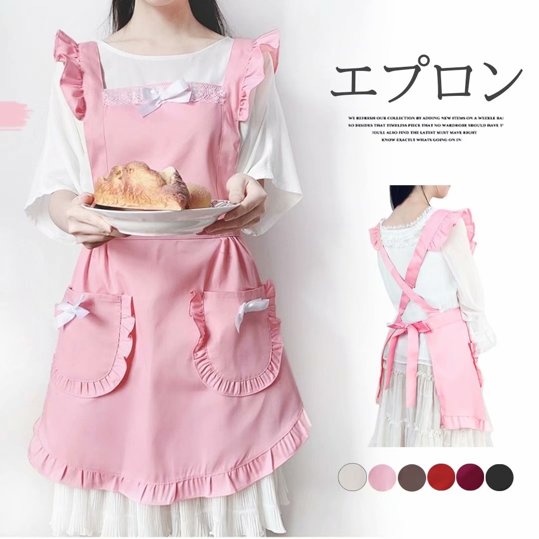 楽天市場】清楚でかわいい！6色展開 ラブリー フリル レース リボン