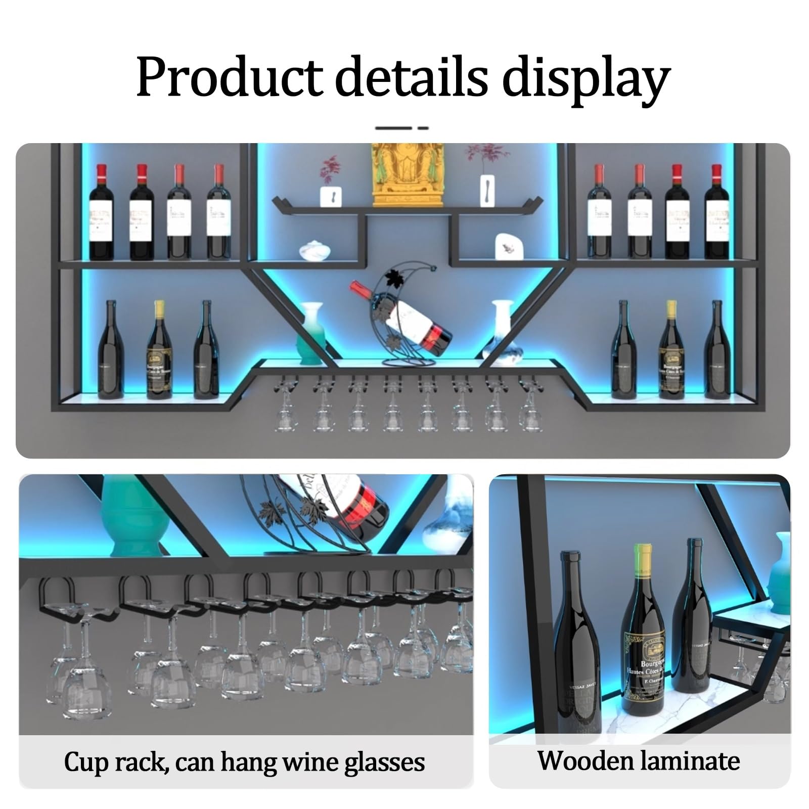 楽天市場】酒棚 金属製 ワインラック ワインラック 酒棚 ボトルラック