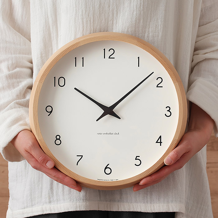 楽天市場】【365日出荷】 壁掛け時計 Lemnos レムノス 電波時計