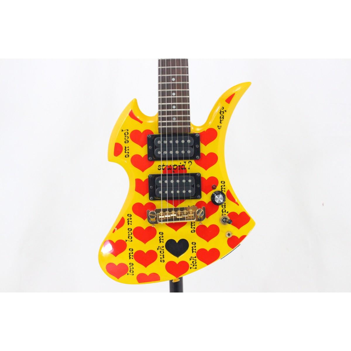 楽天市場】FERNANDES Yellow Heart Jr. ミニギターの通販
