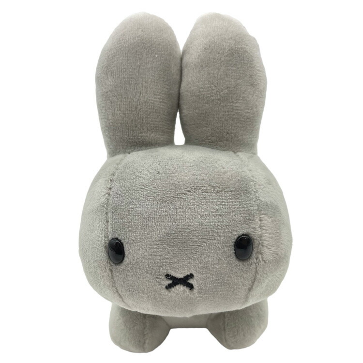 楽天市場】ミッフィー ぬいぐるみ SS Brunaファミリー うさぎ グレー