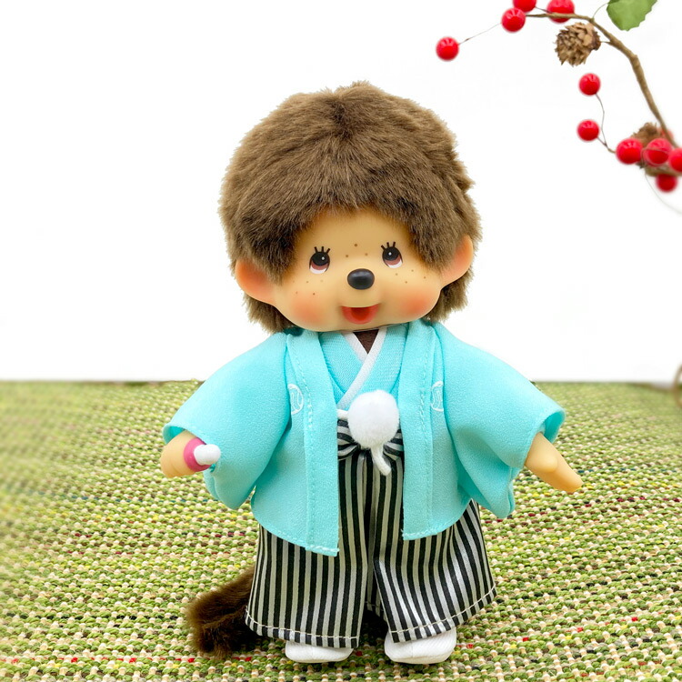 楽天市場】モンチッチ 紋付袴 男の子 ぬいぐるみ 置物 和装