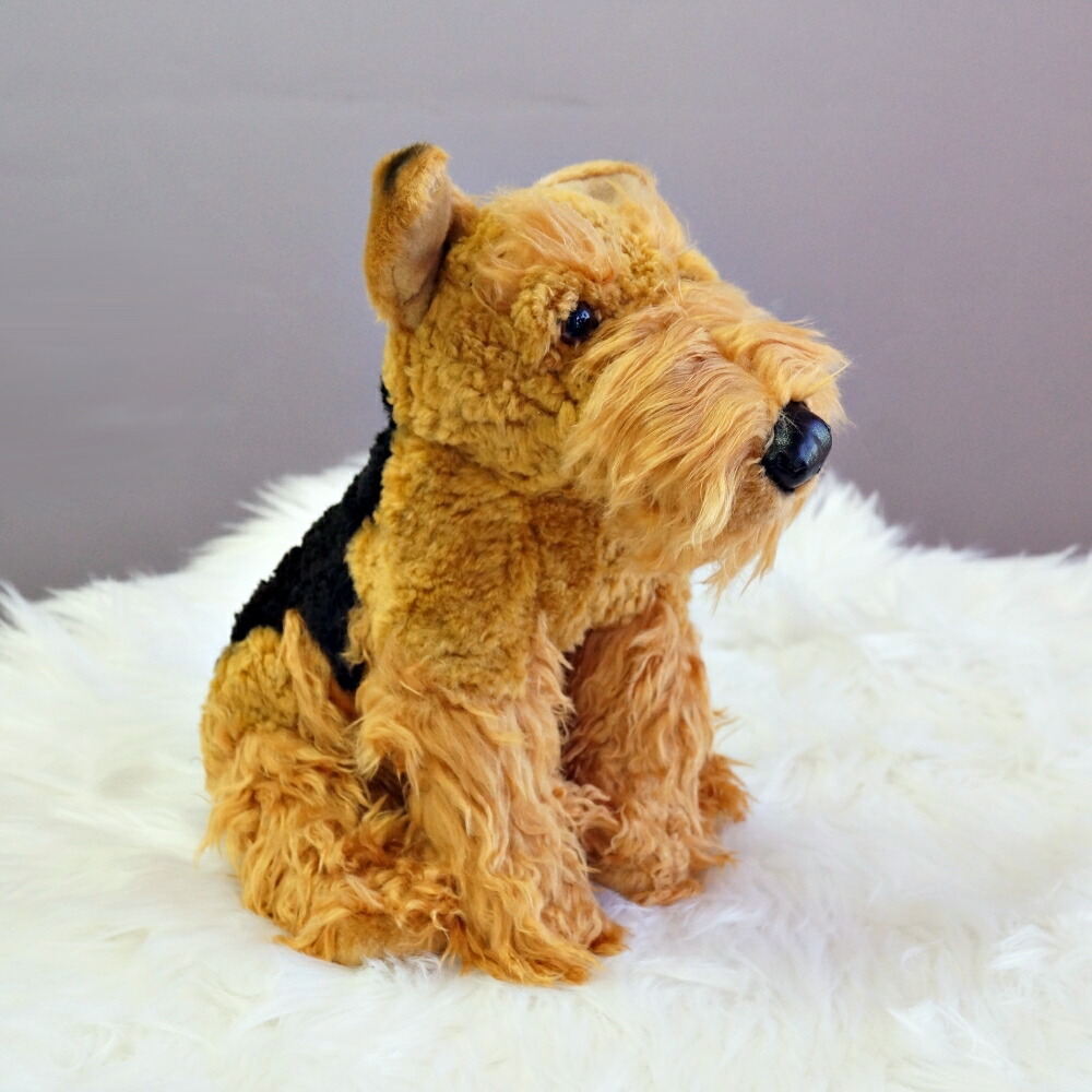 楽天市場】エアデールテリア ぬいぐるみ 犬 イヌ いぬ リアル faithful