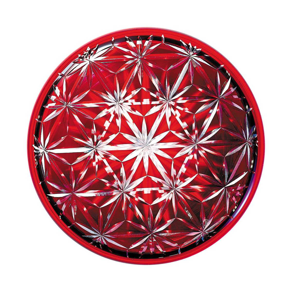 楽天市場】廣田硝子 シャーレ （ 蜘蛛の巣文様 麻の葉文様 ガラス 日本