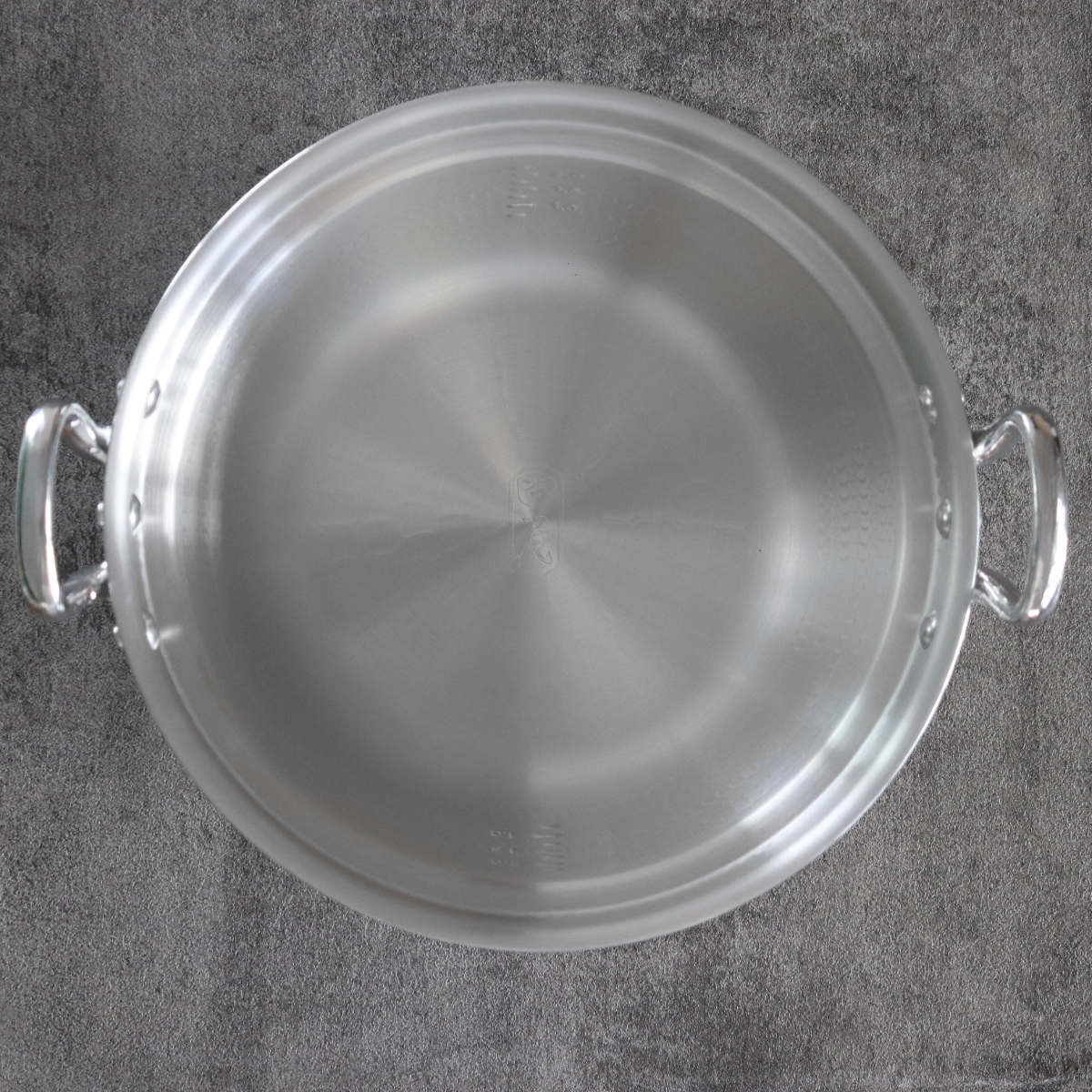 楽天市場】打出料理鍋 51cm ガス火専用 メモリ付き 中尾アルミ 業務用