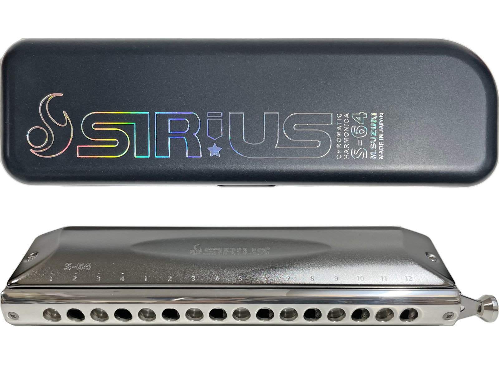 楽天市場】SUZUKI ( スズキ ) クロマチックハーモニカ S-64C SIRIUS