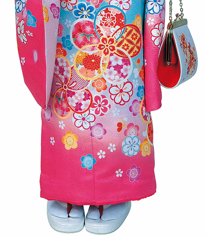 楽天市場】七五三 753 着物 7歳 女の子 四つ身着物 単品 RK リョウコ