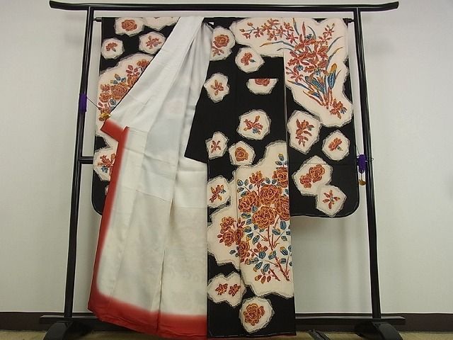 楽天市場】平和屋1□超希少 染彩芸術の巨匠 皆川月華 振袖 刺繍 花