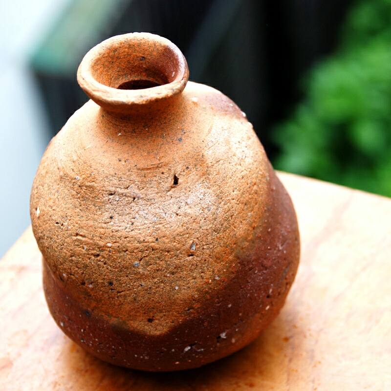 楽天市場】備前焼 焼締め 徳利 とっくり 約270ml 作家：今野春雄