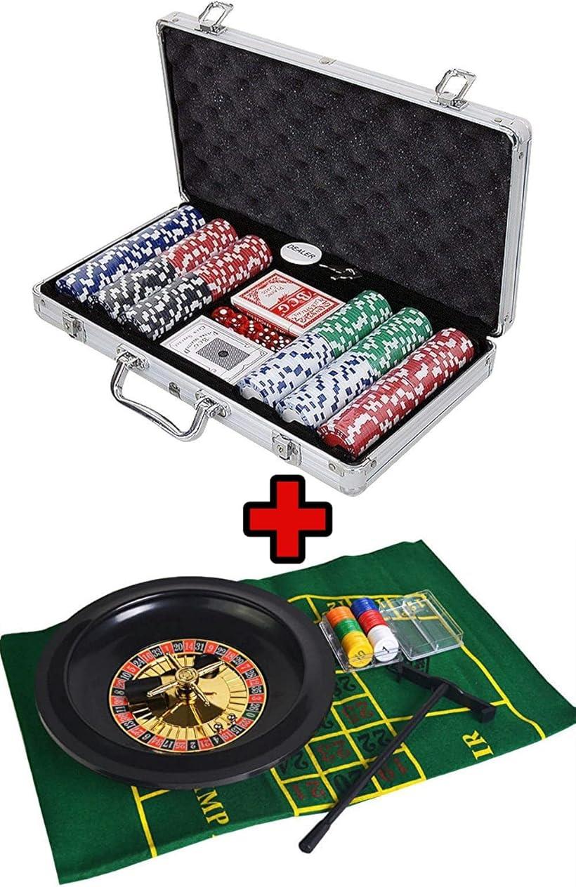 楽天市場】ルーレット プレイマット レーキ セット チップ 300枚