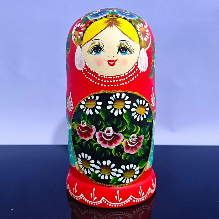 楽天市場】マトリョーシカ 10個セット 木製 伝統工芸 ロシア人形