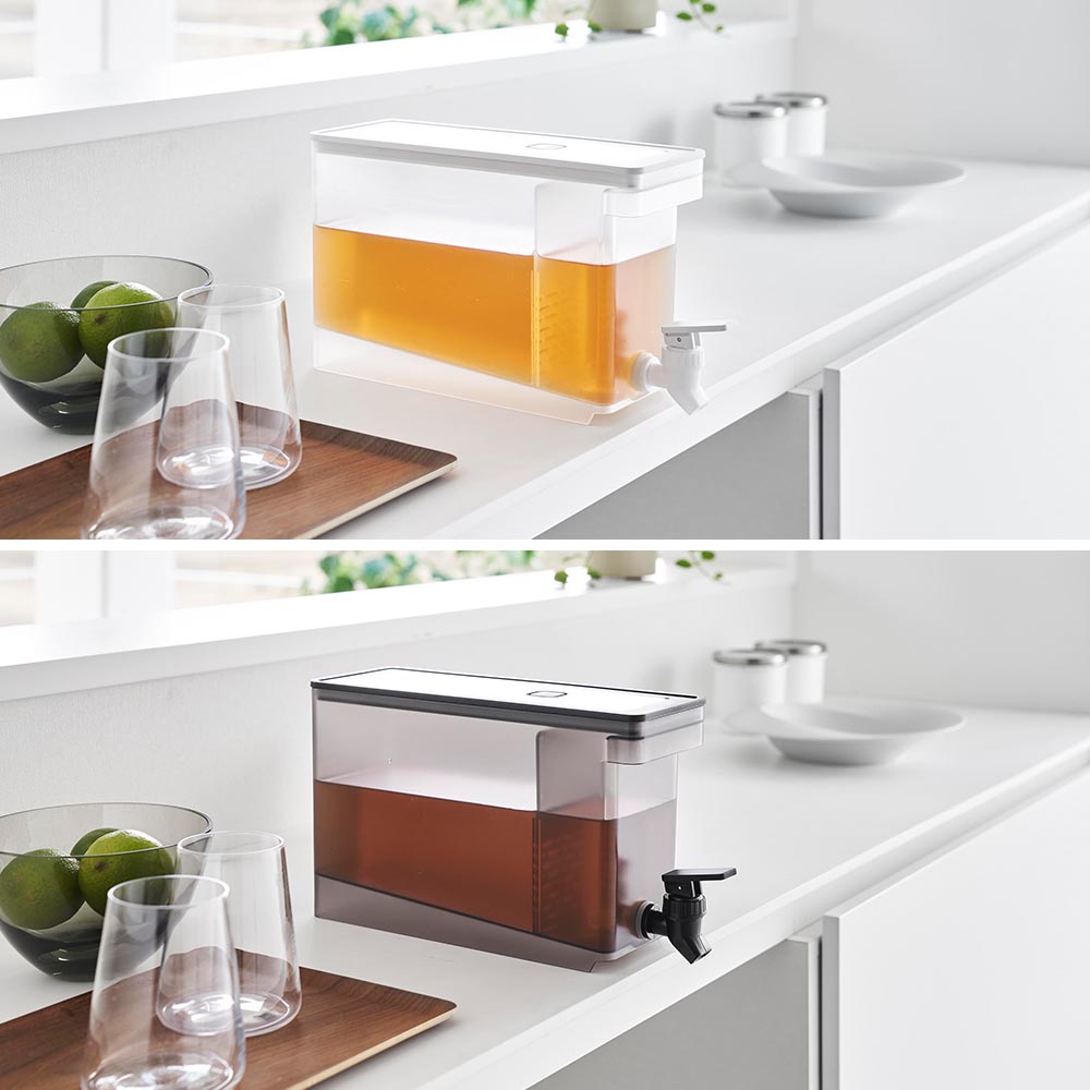 楽天市場】冷蔵庫ドリンクサーバー タワー 2.8L 山崎実業 tower