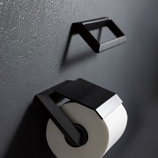 楽天市場】KAWAJUN タオルレール SE-260-003 | ブラック 黒 タオル