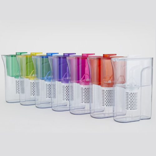 楽天市場】ガイアの水135 和蓮ポット waren ポット型浄水器 ビビアン