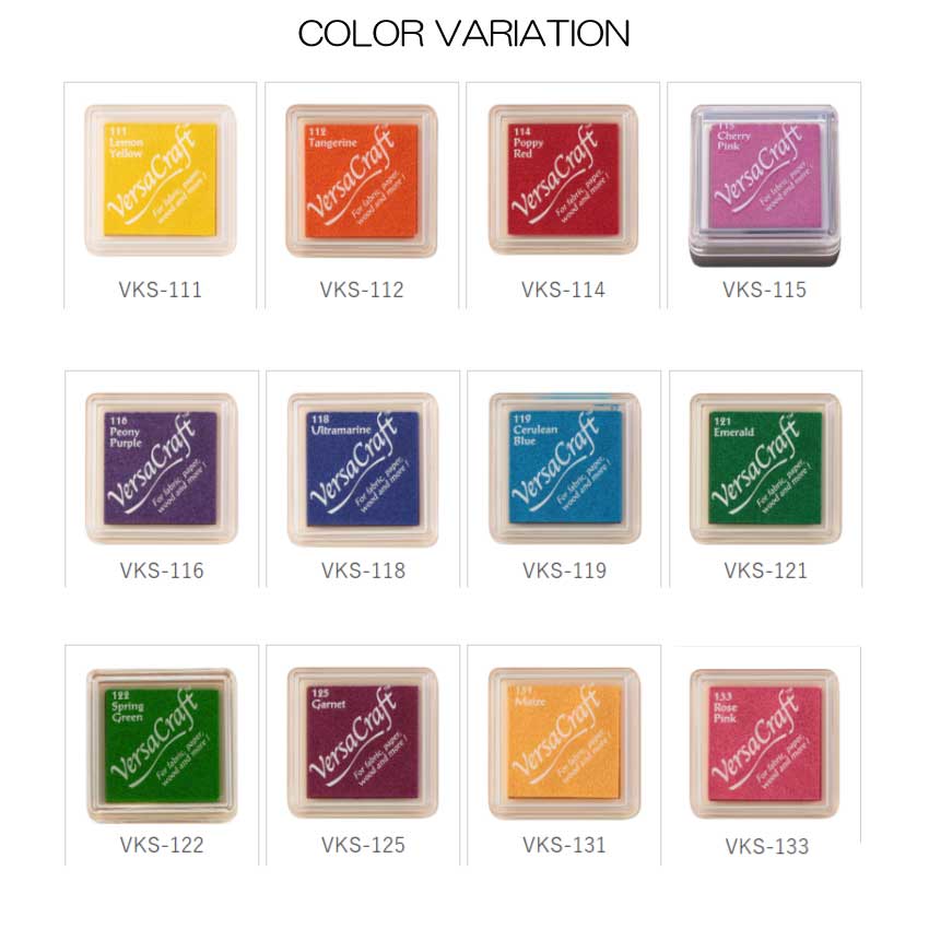 楽天市場】スタンプインク バーサクラフトSサイズ 消しゴムはんこ