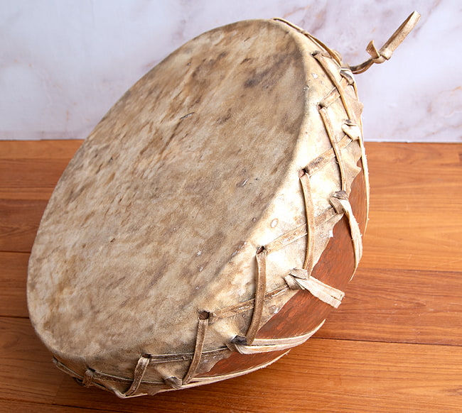 楽天市場】【送料無料】 ネパールの民族打楽器 ダマハ Damaha 38cm