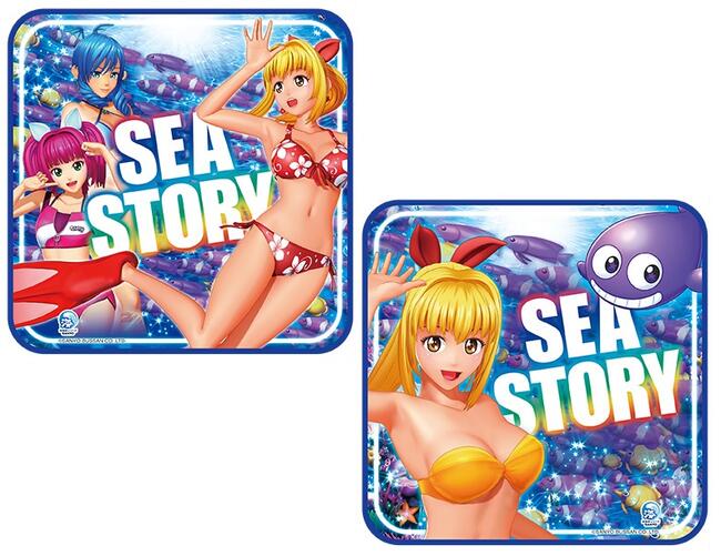 楽天市場】【2枚セット】 海物語 プチタオル グッズ パチンコ クジ