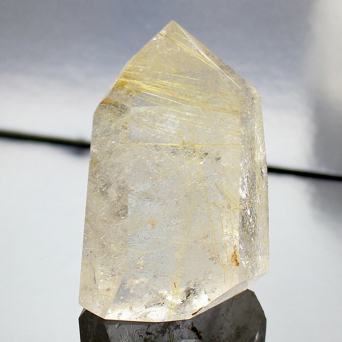 楽天市場】ルチルクォーツ ポイント rutile quartz 金針水晶 ルチル