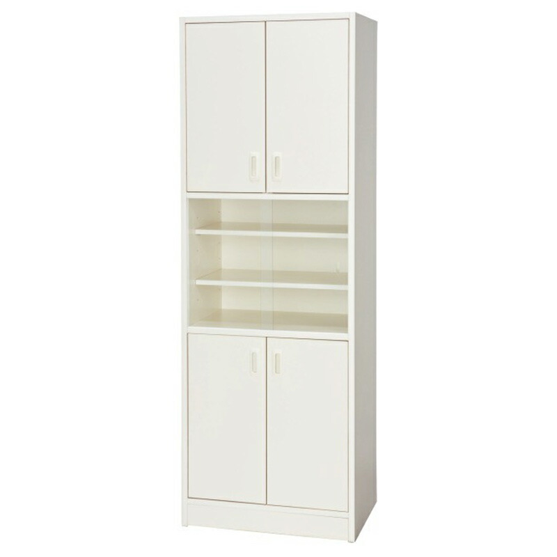 楽天市場】【中古】食器棚 木製 オフィスキッチンW600×D395×H1800 電子