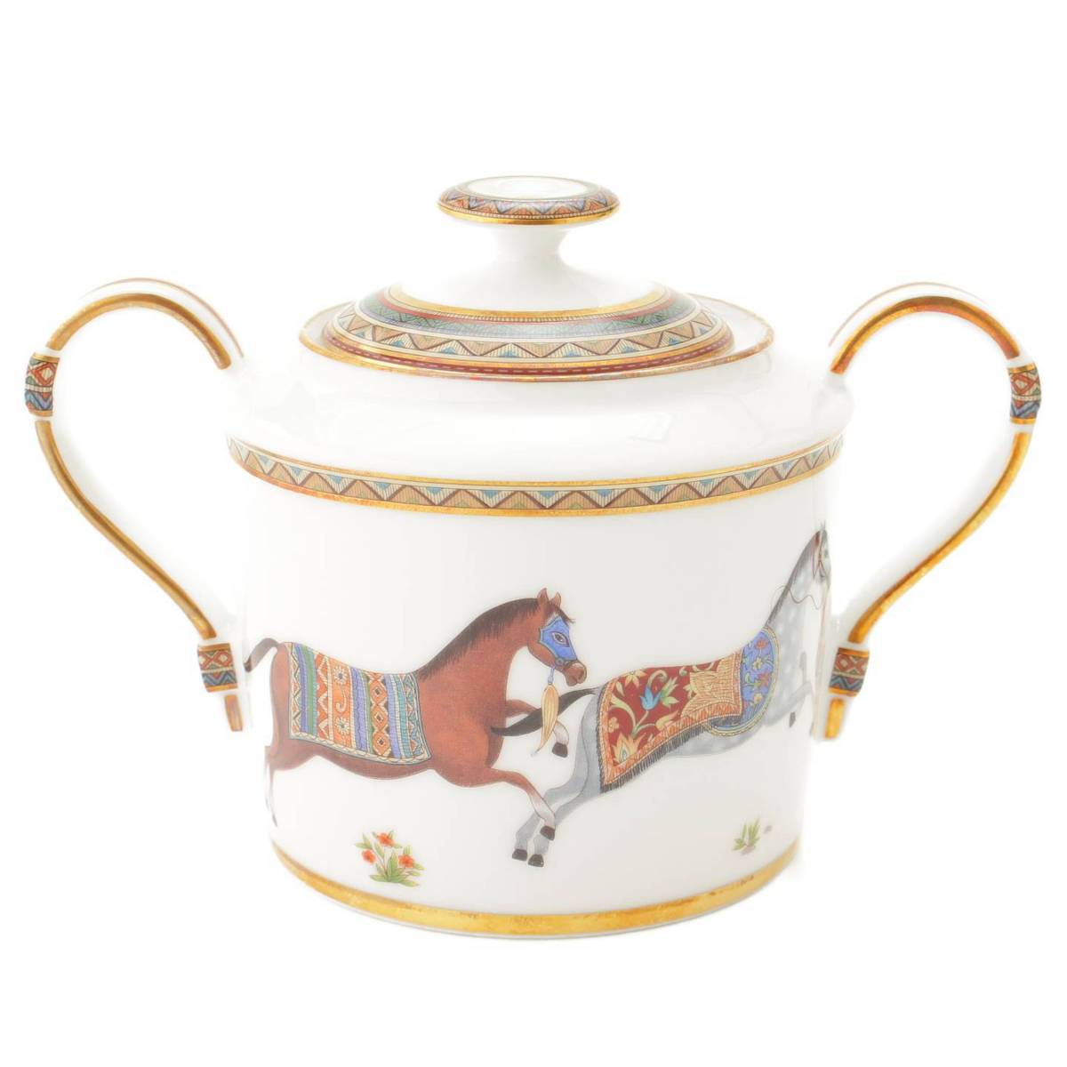 楽天市場】【エルメス】Hermes シュヴァルドリアン シュガーポット 馬