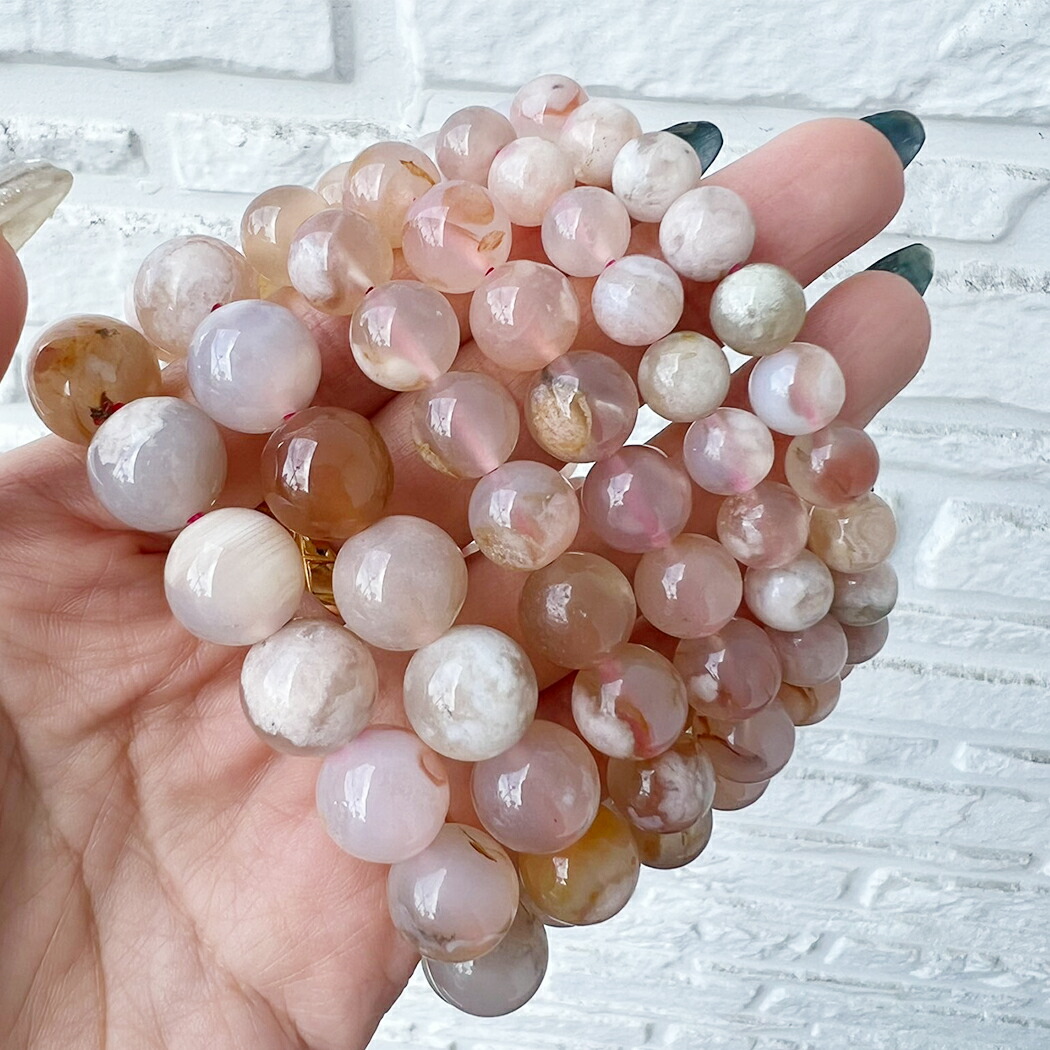 楽天市場】実物撮影あります【洗練品】さくら瑪瑙 選んでから作成！桜