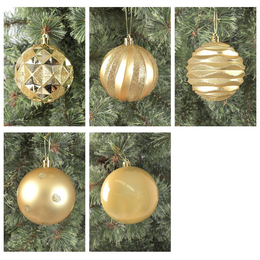 楽天市場】クリスマス オーナメント 12個セット ボール 8cm 大きめ