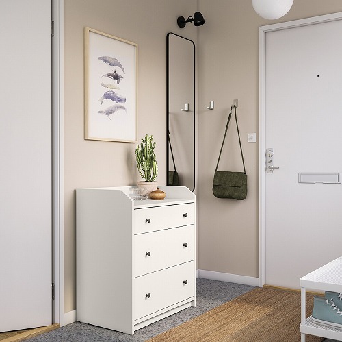 楽天市場】[IKEA/イケア/通販]HAUGA ハウガ チェスト（引き出し×3