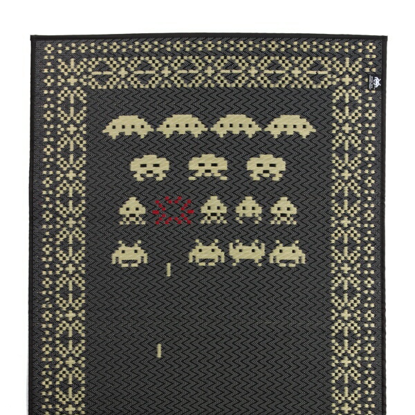 楽天市場】【ランキング獲得】スペースインベーダー マット カーペット