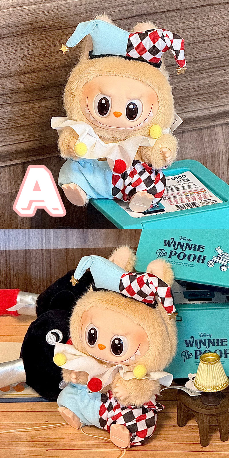 楽天市場】ぬいぐるみ用服 LABUBU ラブブ 17cm 衣装セット 着せ替え用