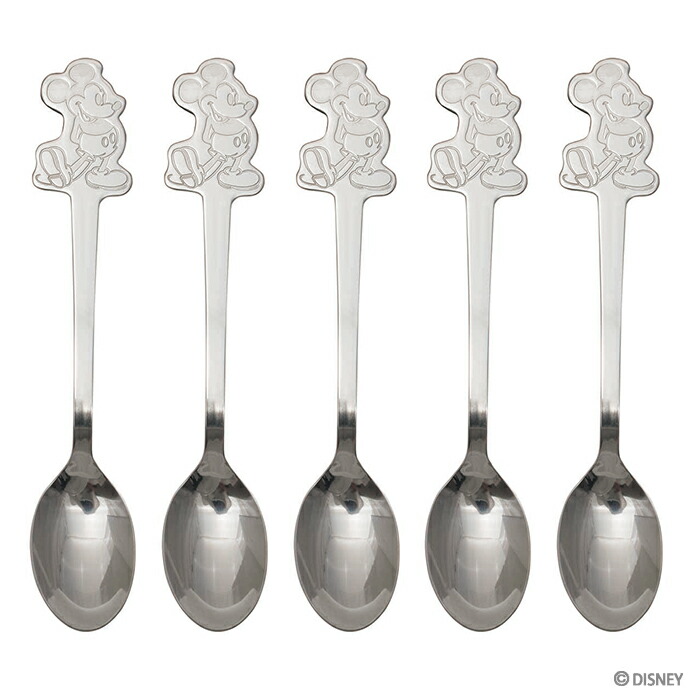 楽天市場】ディズニー ダイカットカトラリー スプーン5本セット