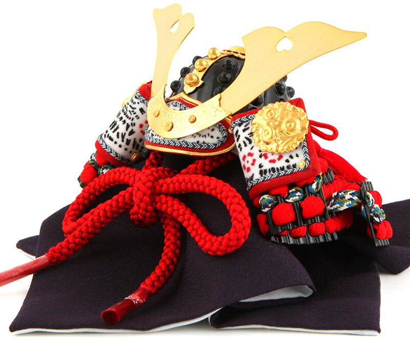 楽天市場】五月人形 兜平飾り 兜飾り 暁山作 江戸甲冑 豆兜 8号 大鍬形