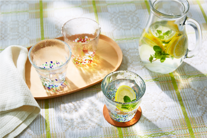 氷華［8月］ | シリーズ | ハンドメイドガラスの伝統工芸品「津軽