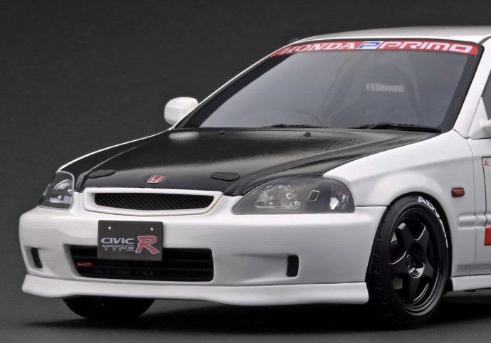 IG2674 イグニッションモデル 1/18 Honda CIVIC （EK9） Type R White