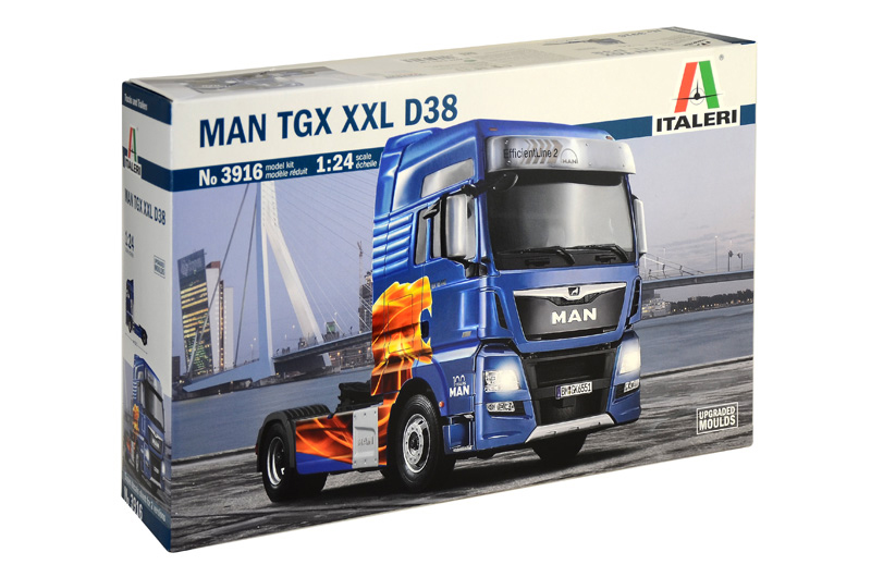 1/24 MAN TGX XXL D38 トラクターヘッド【IT3916:4545782094374