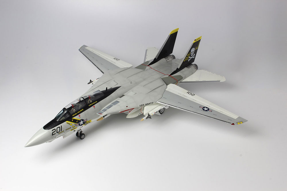 1/48 F-14A トムキャット ジョリーロジャース (70's VF-1,VF-2,VF-84