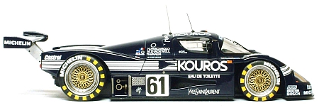 Sauber Mercedes C9 1987 LeMans | ミニカー散財とほほ日記