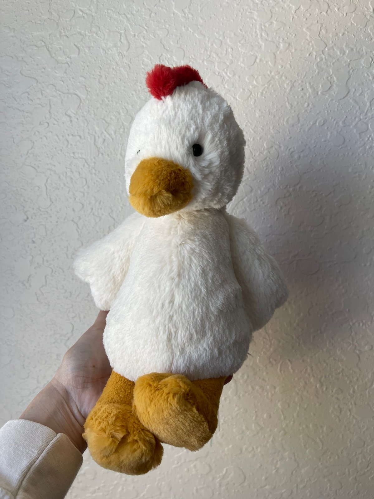 Jellycat medium bashful chicken retired | Mercari
