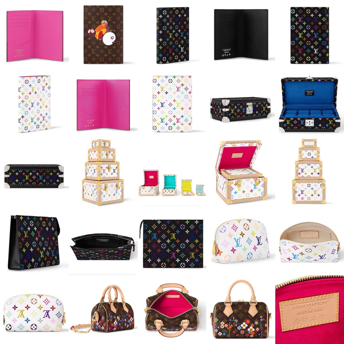 Louis Vuitton x 村上隆 25SS コラボコレクションが国内12月27日／1月1