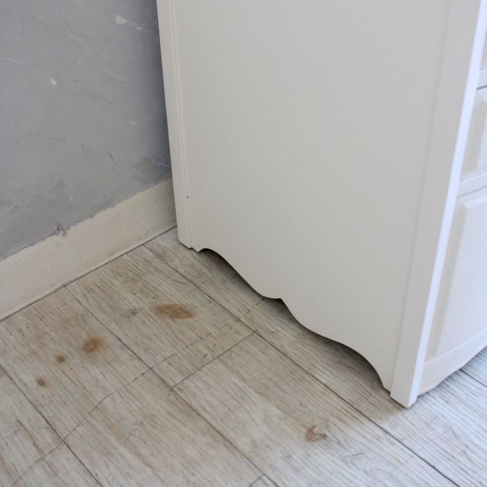 リリーホワイトファイルキャビネット