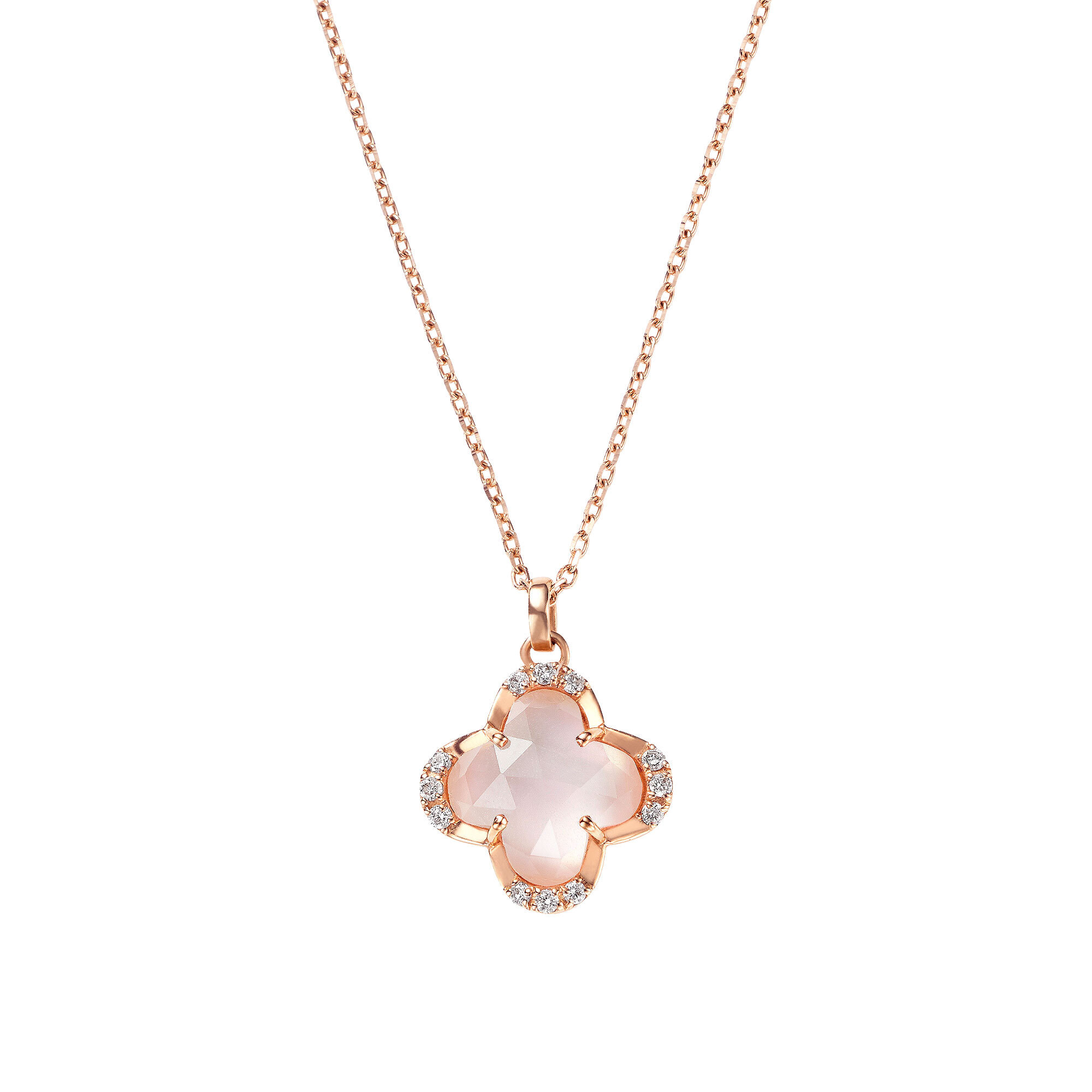AGAN598940RQ ローズクォーツ ネックレス｜ネックレス｜ヴァンドーム