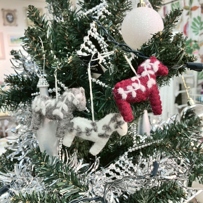 北欧雑貨 人形 クリスマス雑貨 フェルトオーナメント | プロヴァンスの