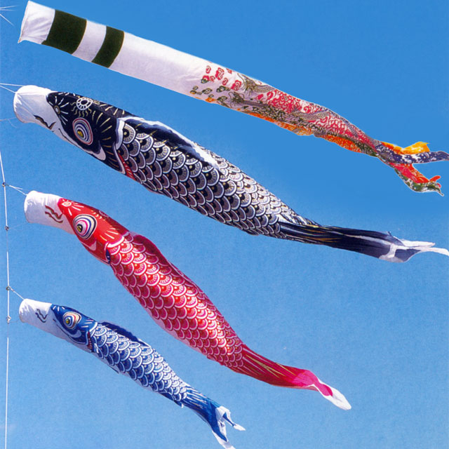 3mゴールデン鯉のぼり旭昇竜吹流し付き6点セット（ポールなし）が安い